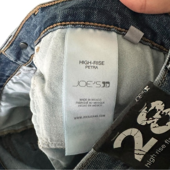 Joe's Jeans Petra High-Rise Flare Denim Jeans 28 Blue Stretch - Picture 7 of 7
